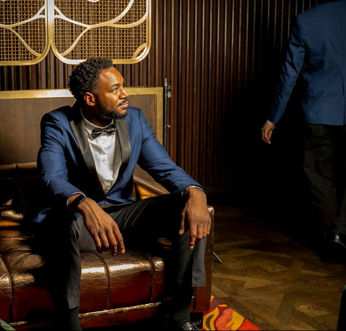 Luxury custom hospitality uniform designed by KAPTVA Apparel, featuring a tailored formal jacket for casino dealers, hotel staff, restaurant teams, and high-end hospitality uniform programs.