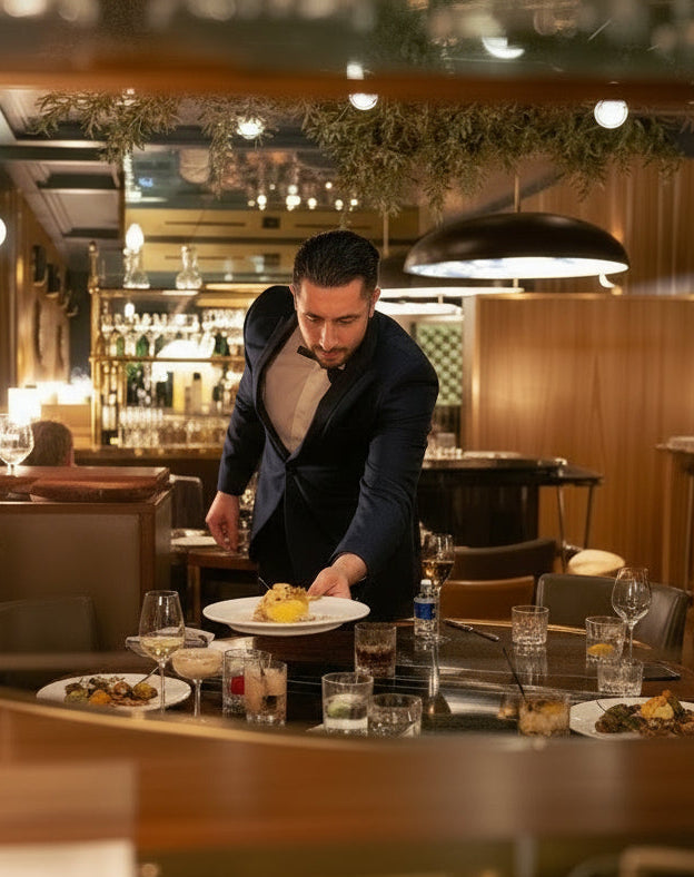 custom restaurant staff uniforms for high end restaurants tailored jackets for wait staff