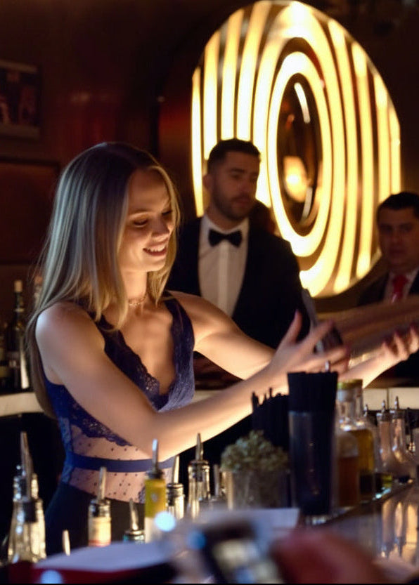 bartender uniforms for men and women in restaurants and night clubs custom made in Las Vegas Nevada