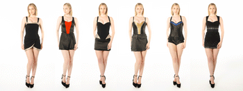 Casino and Hotel cocktail server uniforms for cocktail waitress and bartenders in the hotel, casino, and restaurant industry. KAPTVA Apparel