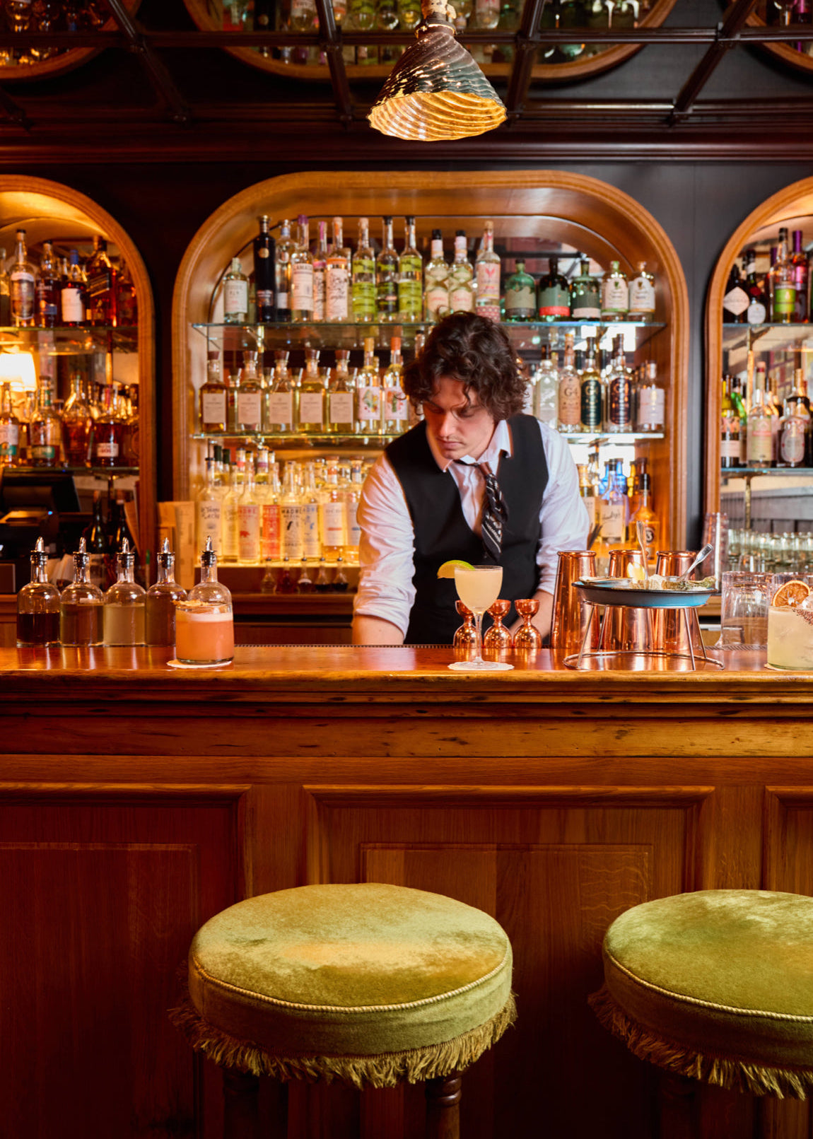 custom bartender uniforms for hotel and casino. custom design for food and beverage departments and brands