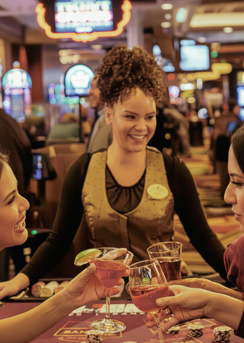 custom casino dealer uniform programs for hospitality staff designed and manufactured by KAPTVA