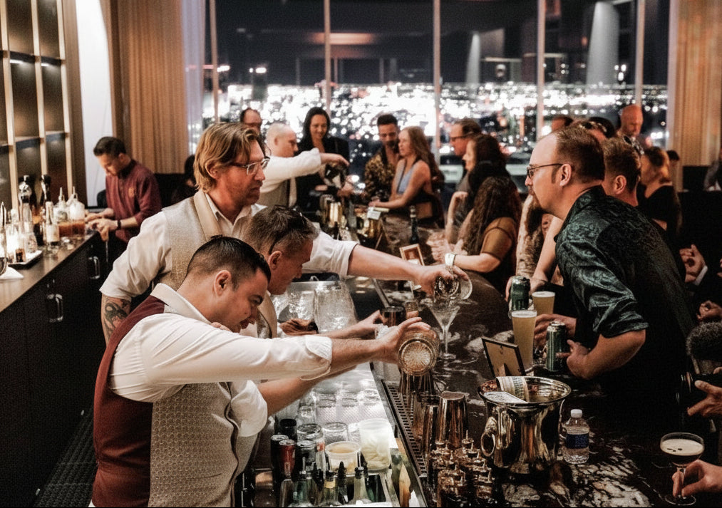 custom  bartender uniform design for hotel casino and bar staff by kaptva apparel professional bar staff uniforms